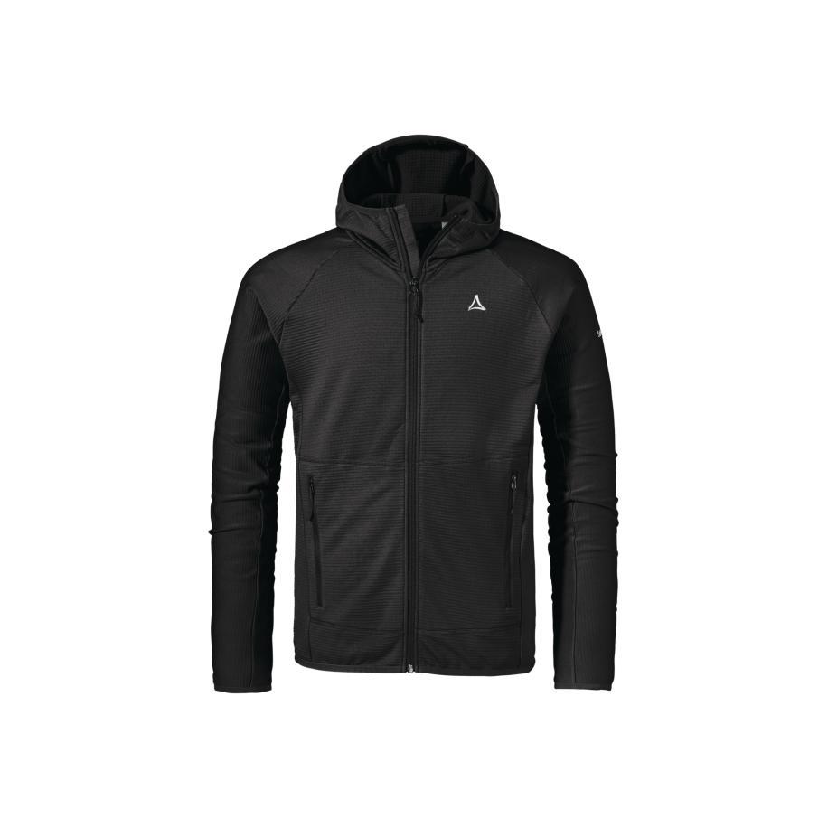 Schöffel Schöffel Funktionele fleece-jas Cascata zwart / wit -