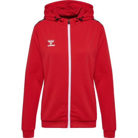 Hummel Hummel Sportief sweatvest AUTHENTIC cranberry / zwart / wit