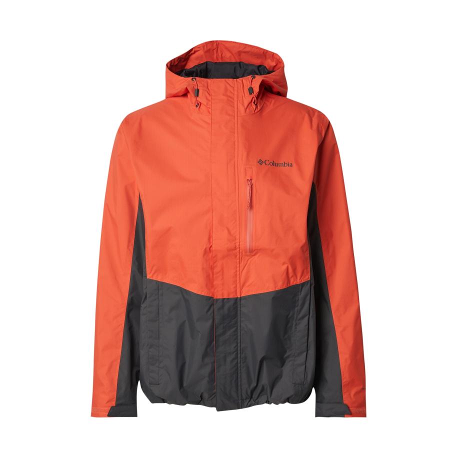 Columbia COLUMBIA Outdoorjas Pouring Adventure donkergrijs / oranje -