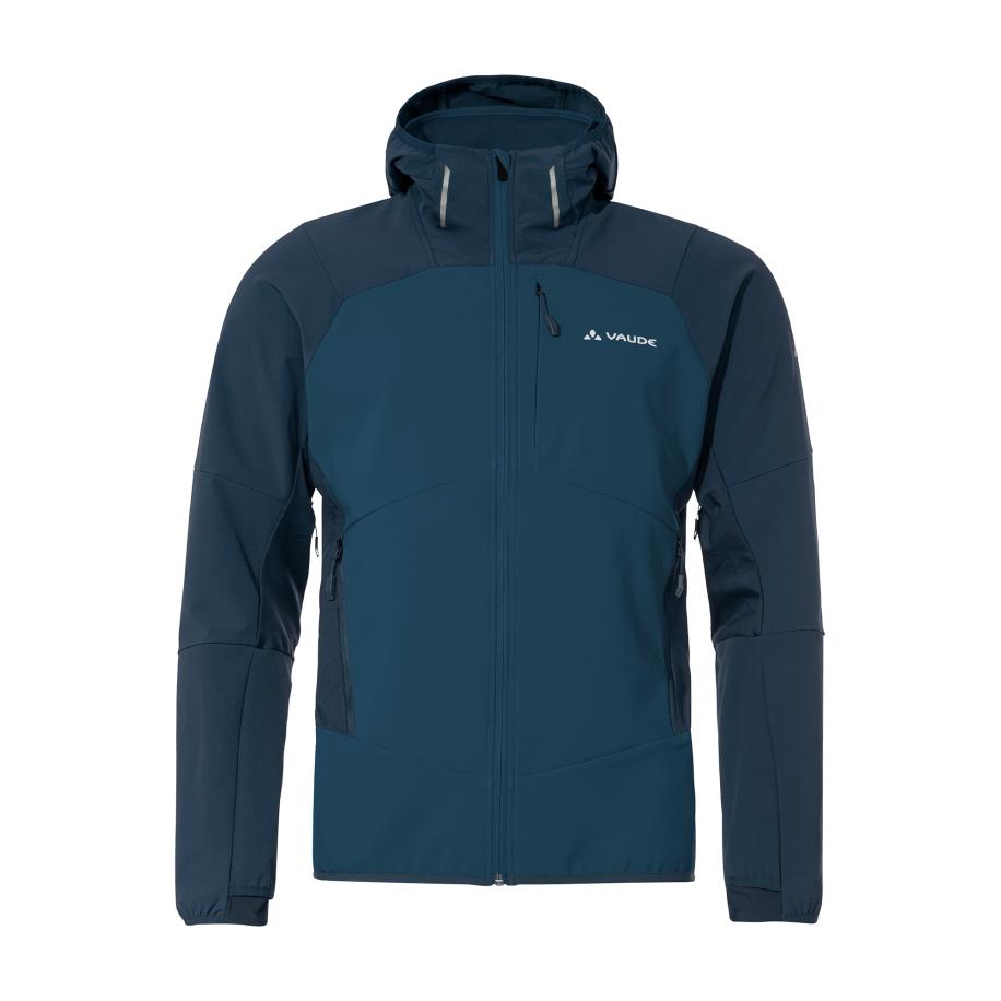 Vaude VAUDE Outdoorjas Larice blauw / wit -