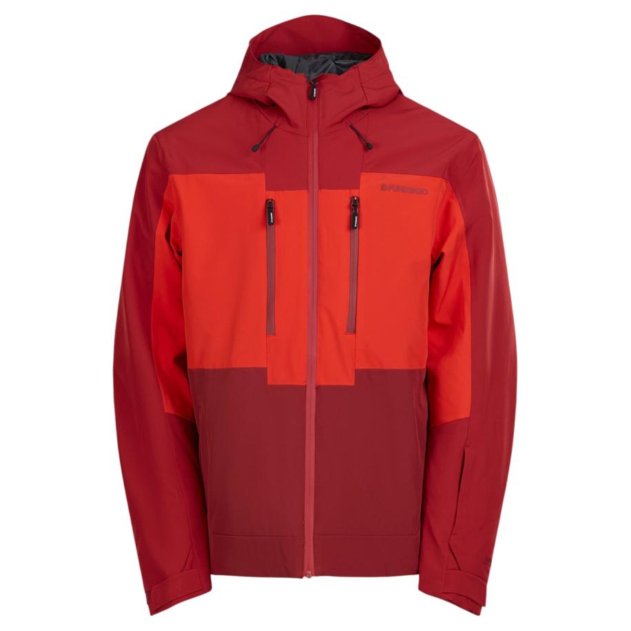 Fundango Outdoorjas Nelson Allmountain rood / bordeaux Rood