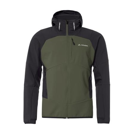 Vaude VAUDE Outdoorjas Larice V antraciet / donkergroen / wit