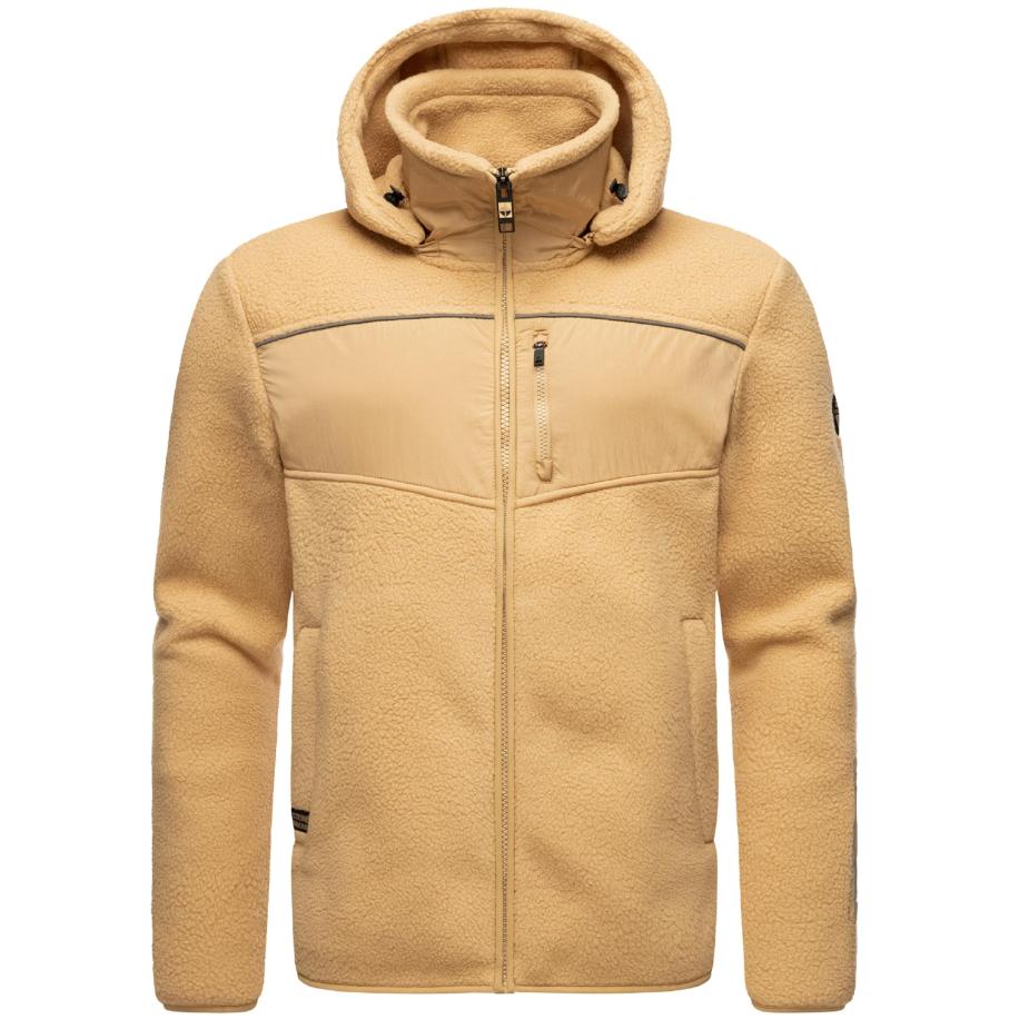 STONE HARBOUR STONE HARBOUR Funktionele fleece-jas sand -
