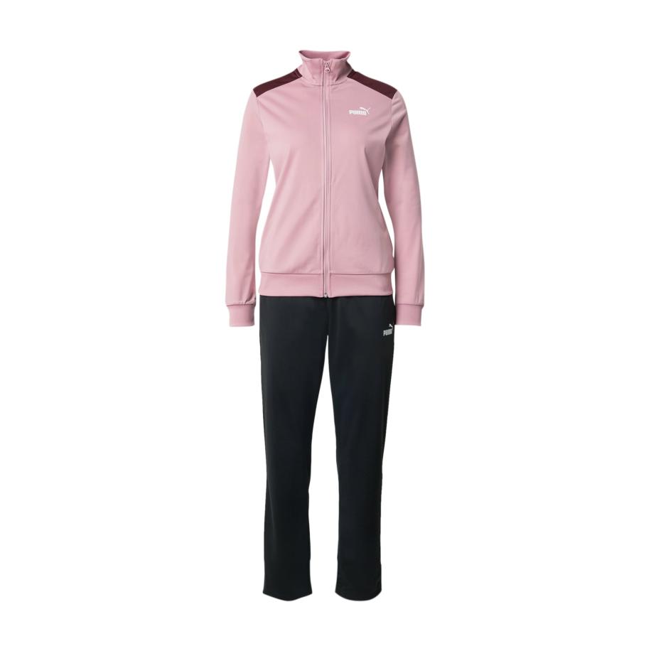 Puma PUMA Trainingspak rosa / donkerrood / zwart / wit -
