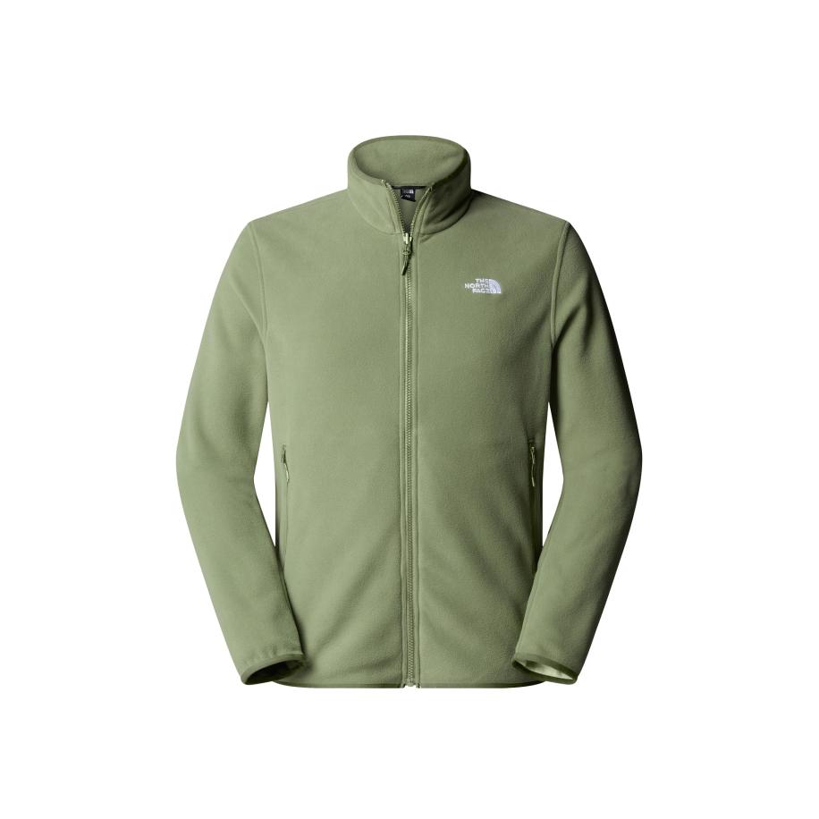 The North Face THE NORTH FACE Funktionele fleece-jas Glacier olijfgroen / wit -