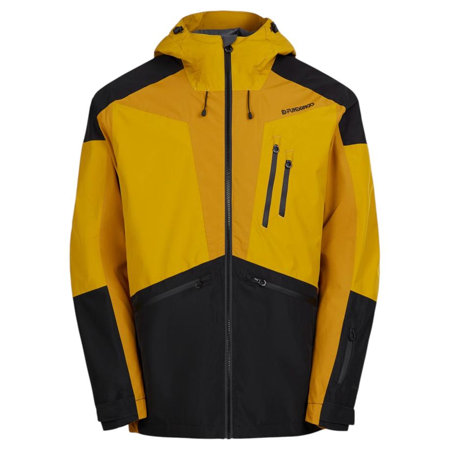Fundango Outdoorjas Rigel ECO 3L geel / zwart Geel