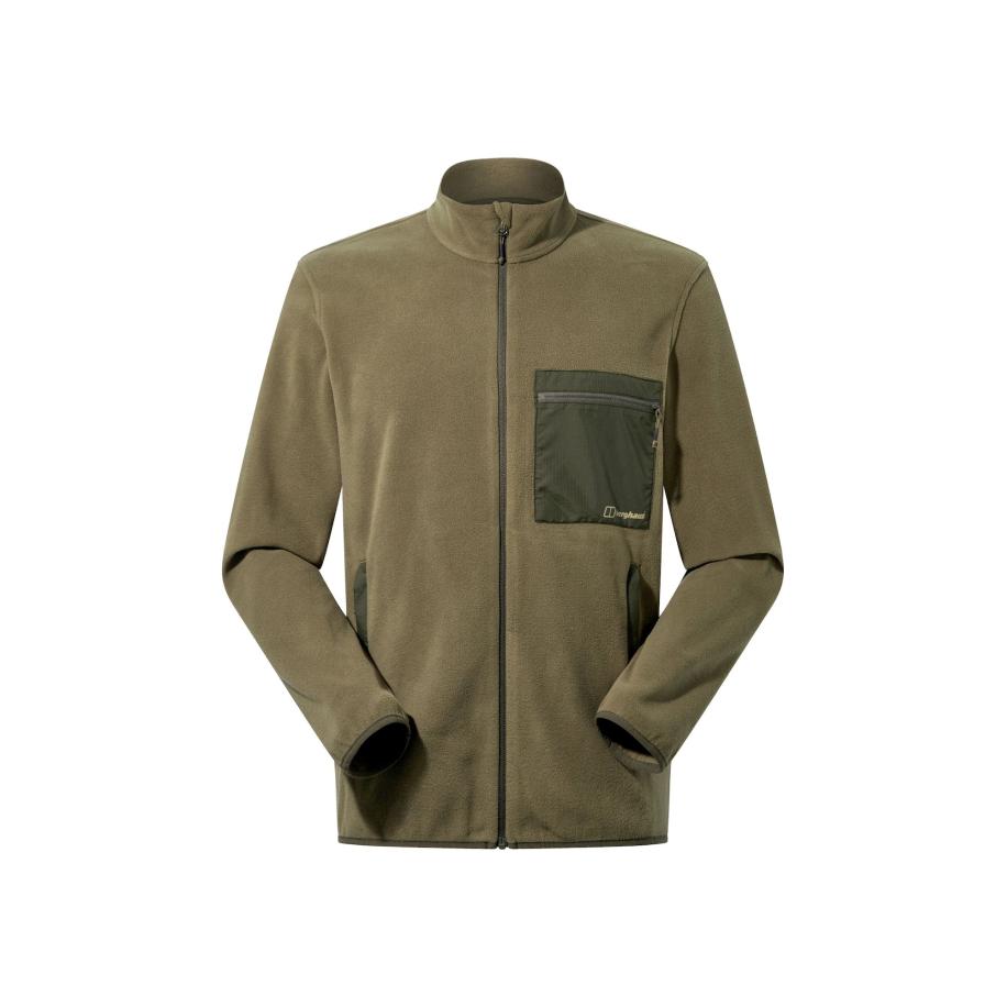 Berghaus Berghaus Funktionele fleece-jas kaki / olijfgroen -