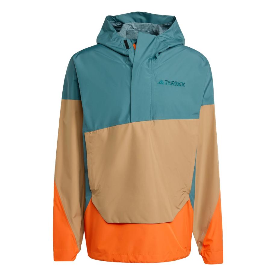 Adidas ADIDAS TERREX Outdoorjas Xploric camel / petrol / neonoranje -