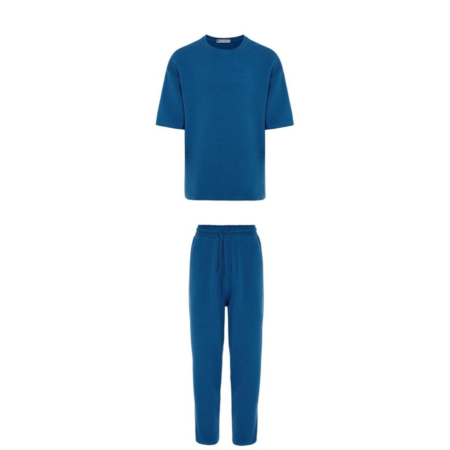 Dandalo Dandalo Joggingpak royal blue/koningsblauw -