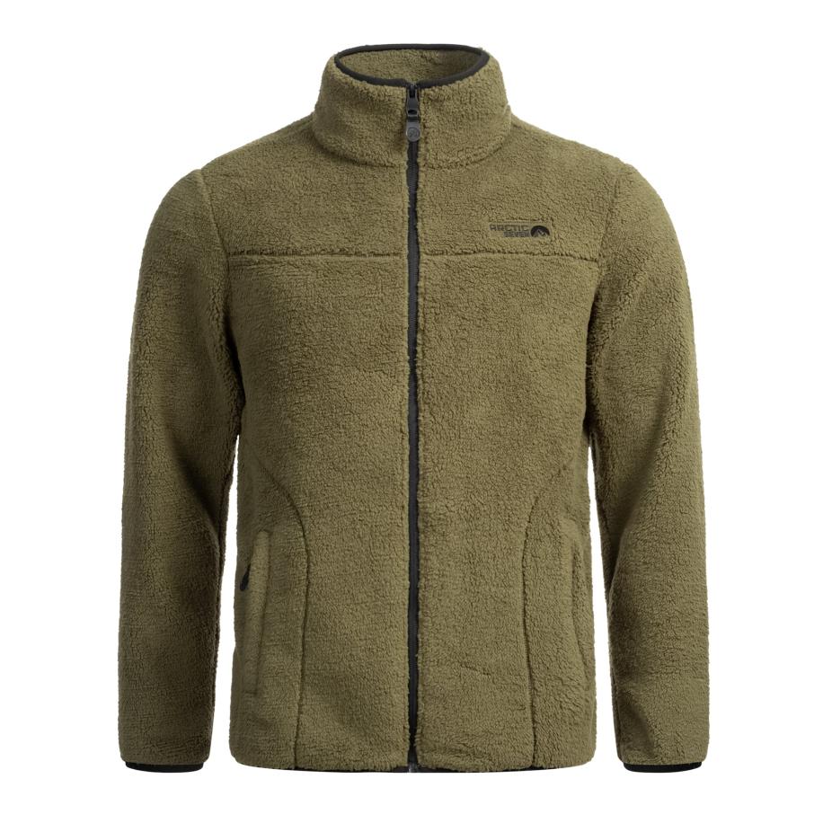 Arctic Seven Arctic Seven Funktionele fleece-jas olijfgroen -