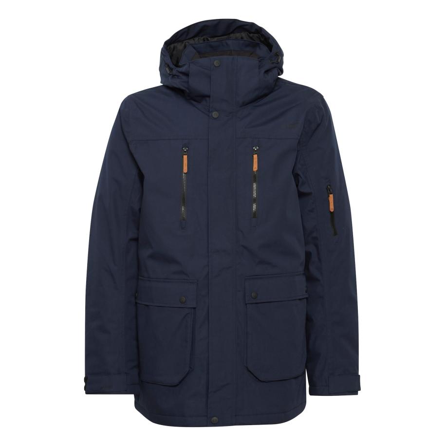 North Bend North Bend Outdoorjas Wan donkerblauw -