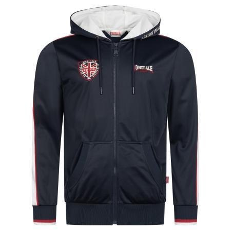 Lonsdale LONSDALE Trainingsjack navy / bloedrood / wit