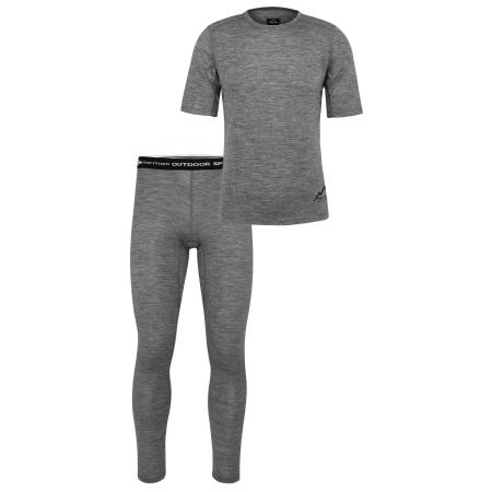 normani normani Sportpak grijs gemêleerd / zwart / wit