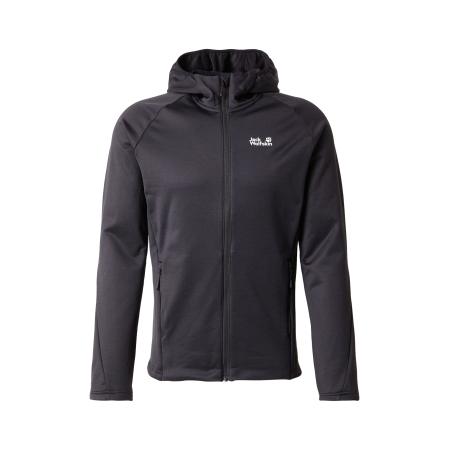 Jack Wolfskin JACK WOLFSKIN Funktionele fleece-jas PEAK DISTRICT zwart / wit