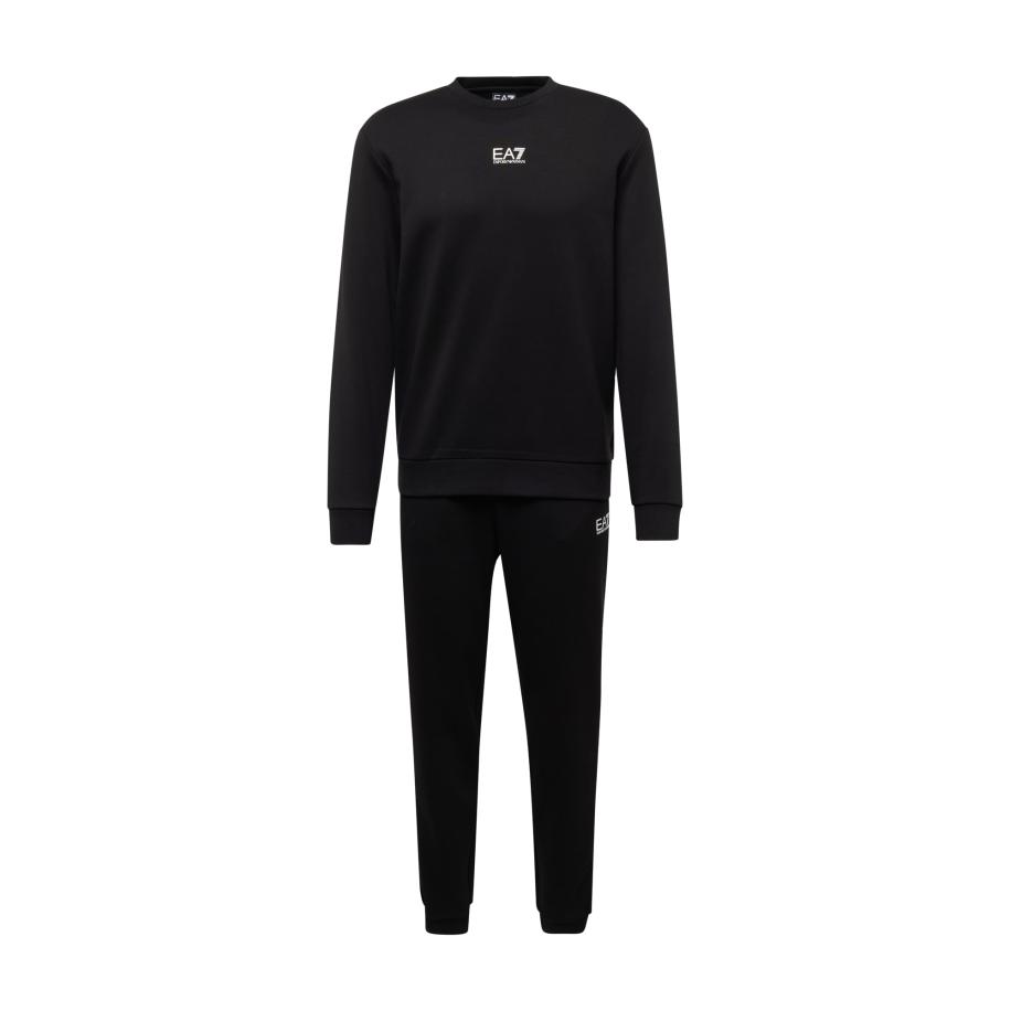 Emporio Armani EA7 Emporio Armani Joggingpak zwart / wit -