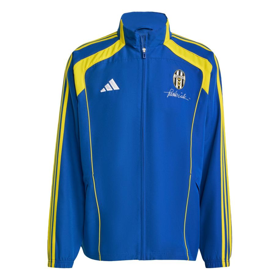 adidas Performance ADIDAS PERFORMANCE Trainingsjack Juventus Turin Vialli Pack royal blue/koningsblauw / geel / wit -