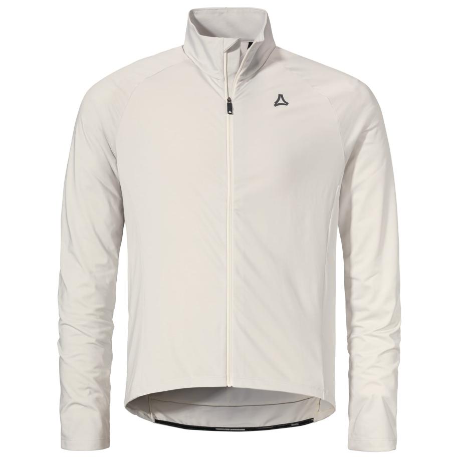 Schöffel Schöffel Trainingsjack Kubena zwart / natuurwit -