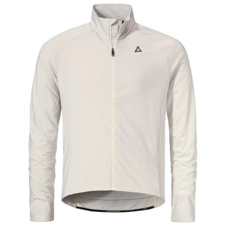 Schöffel Schöffel Trainingsjack Kubena zwart / natuurwit