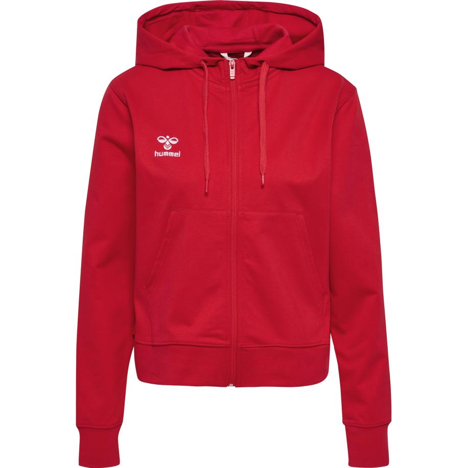 Hummel Hummel Sportief sweatvest GO 2.0 vuurrood / wit -