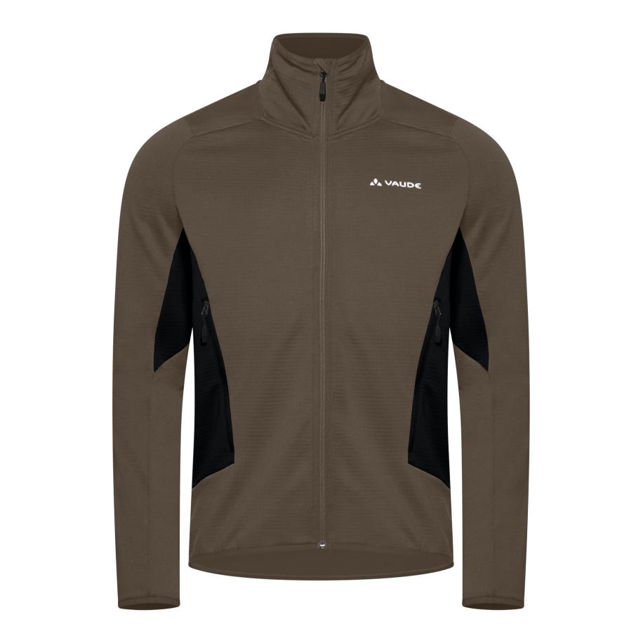 Vaude VAUDE Funktionele fleece-jas Monviso ombergrijs / zwart -