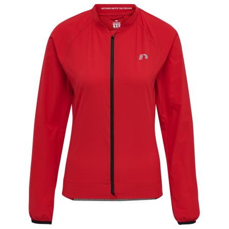 Newline Newline Sportief sweatvest rood / zwart / zilver