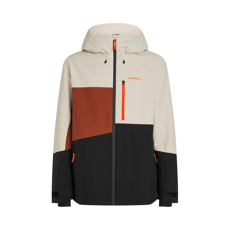 O'Neill ONEILL Sportjas FWCCruz roestrood / zwart / offwhite -