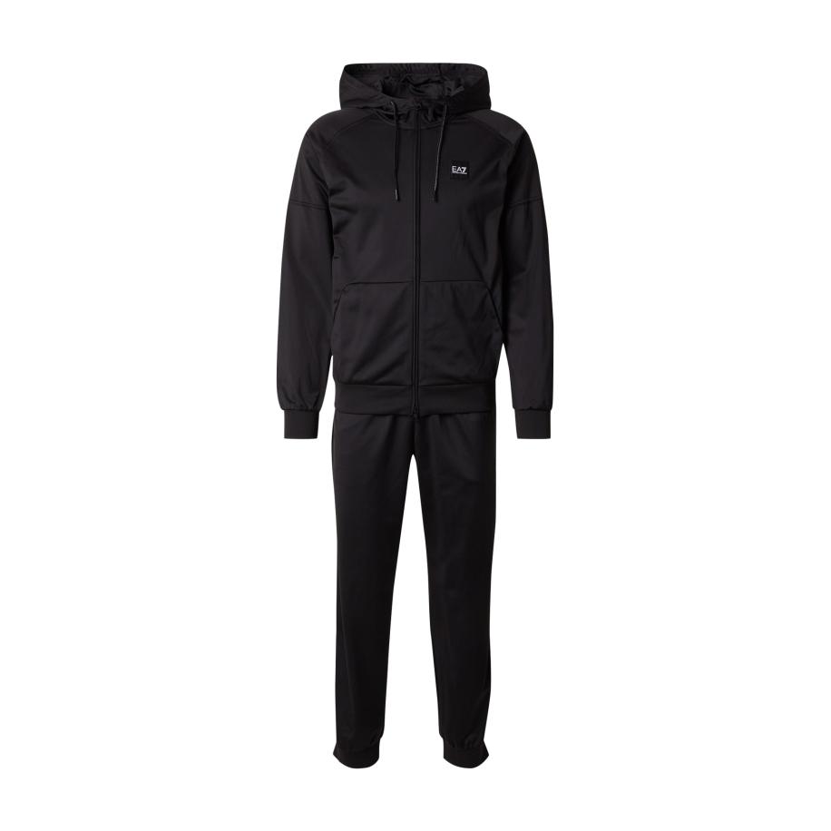 Emporio Armani EA7 Emporio Armani Joggingpak zwart / wit -