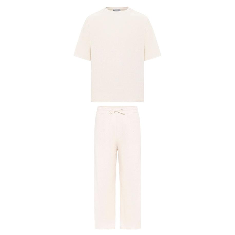 Dandalo Dandalo Joggingpak lichtbeige -