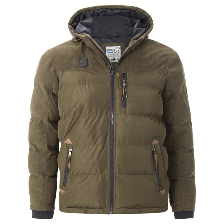 jan vanderstorm Jan Vanderstorm Outdoorjas Eirsen olijfgroen -