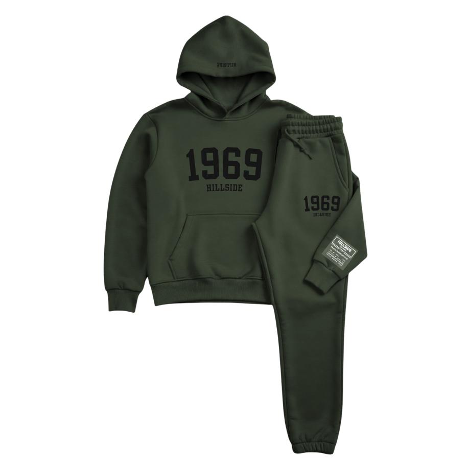 Hillside 1969 Varsity Tracksuit Groen