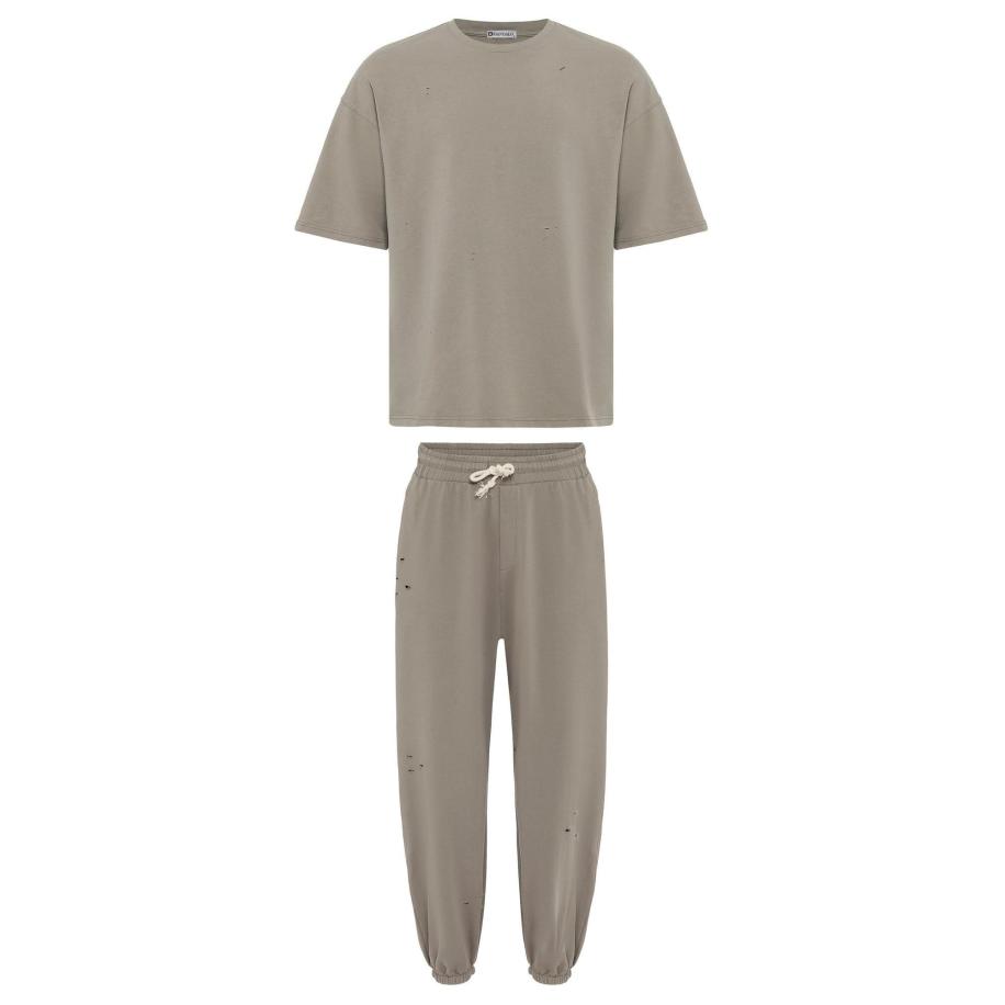 Dandalo Dandalo Joggingpak taupe -