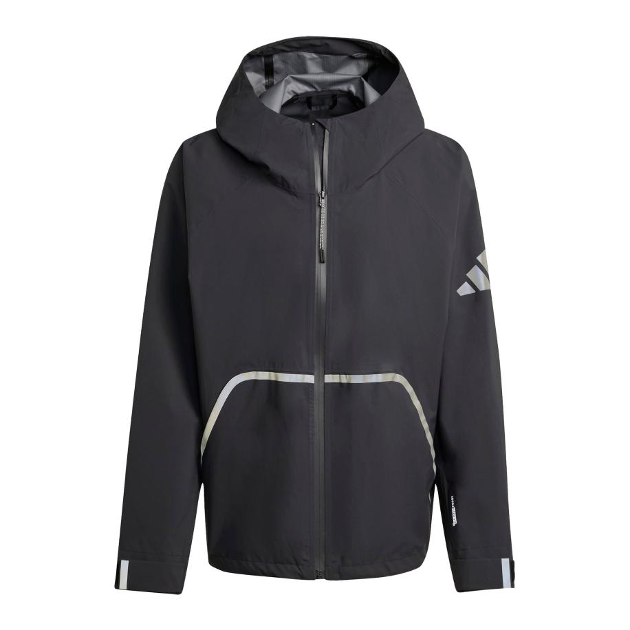 Adidas ADIDAS SPORTSWEAR Sportjas My Shelter zwart / zilver -