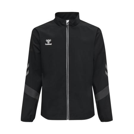 Hummel Hummel Trainingsjack Lead grijs / zwart / wit