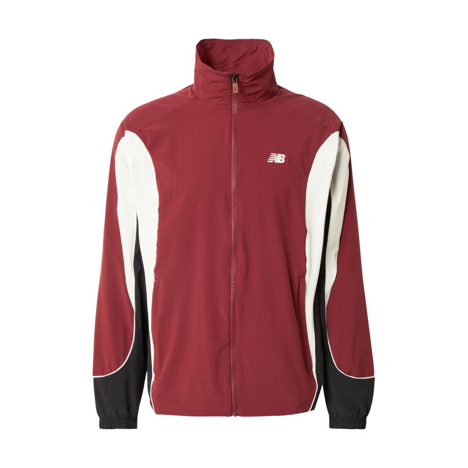 New Balance new balance Trainingsjack In Game robijnrood / zwart / wit -