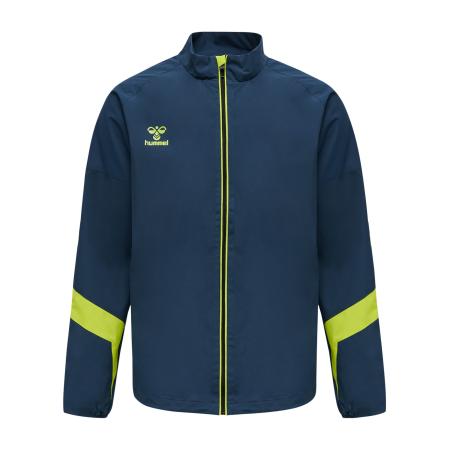 Hummel Hummel Trainingsjack Lead marine / limoen