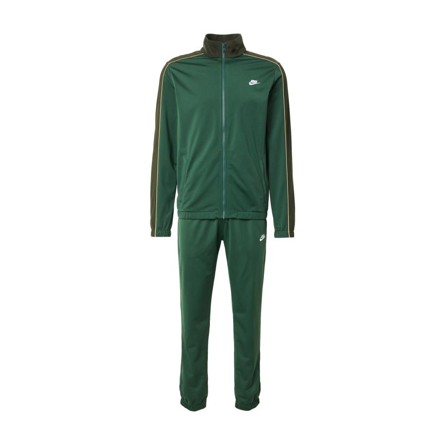 Nike Nike Sportswear Joggingpak CLUB groen / kaki / wit -
