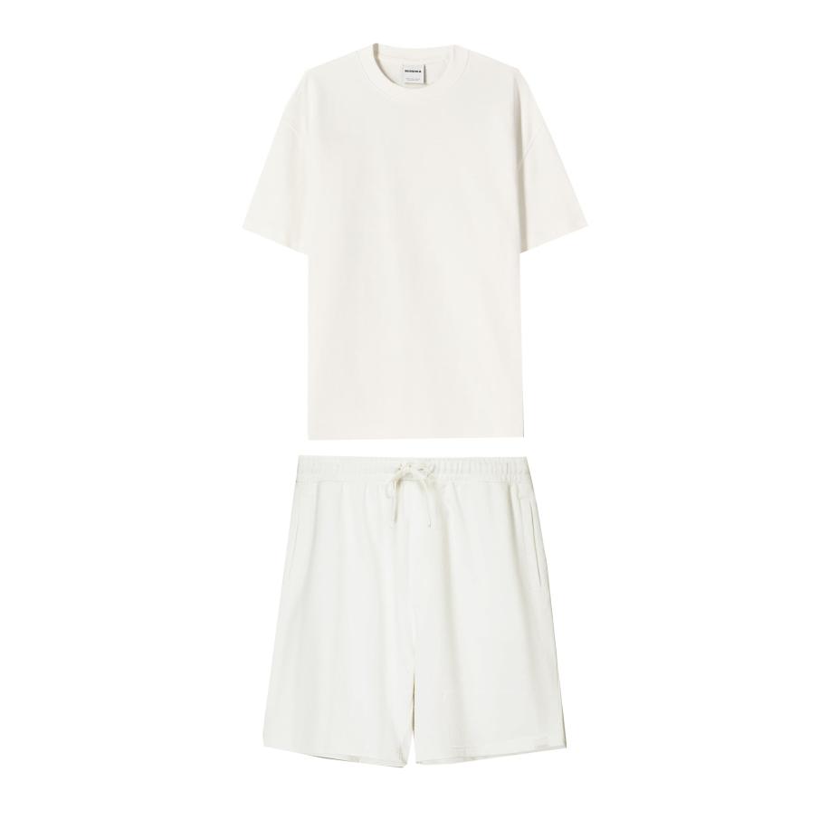 Bershka Bershka Joggingpak wit -