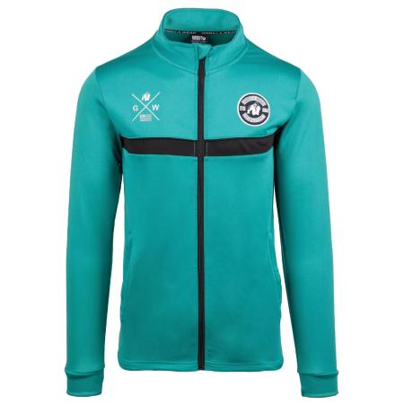 Gorilla Wear Gorilla Wear Sportjas Vernon turquoise / zwart / wit
