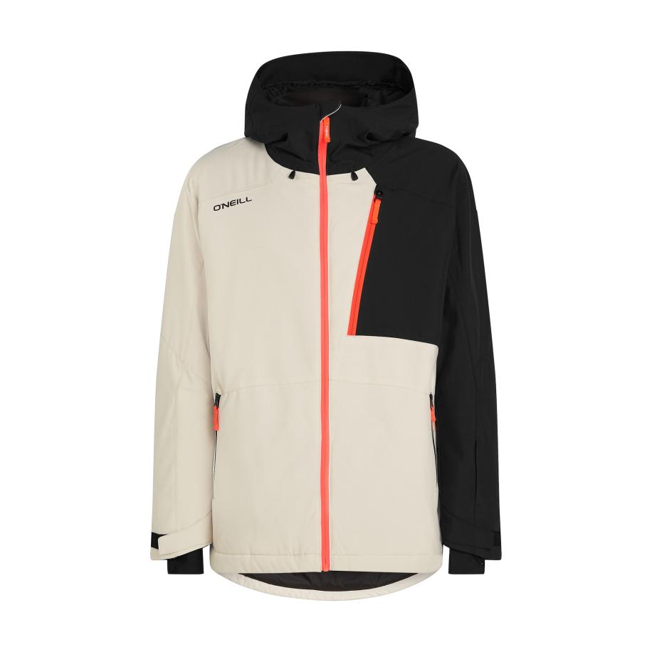 O'Neill ONEILL Outdoorjas crème / oranje / zwart -