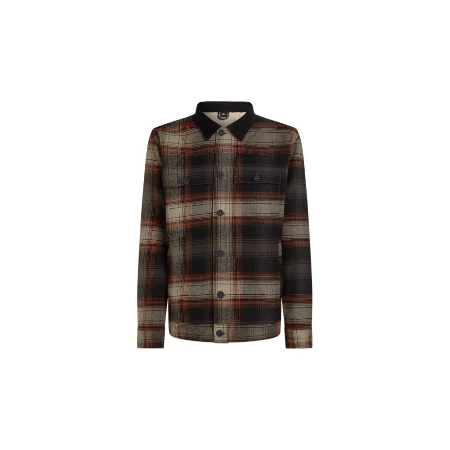 O'Neill ONEILL Sportjas beige / grijs / antraciet / oranje -