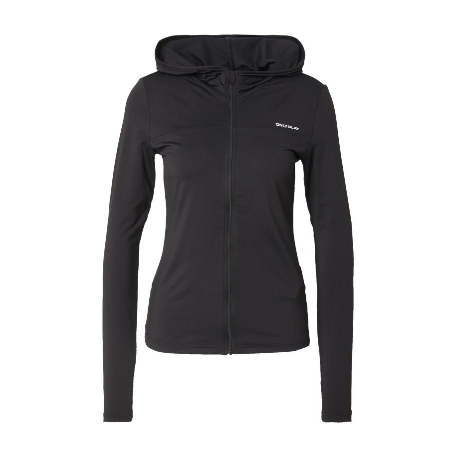 Only Play ONLY PLAY Sportief sweatvest Mila zilvergrijs / zwart / wit -