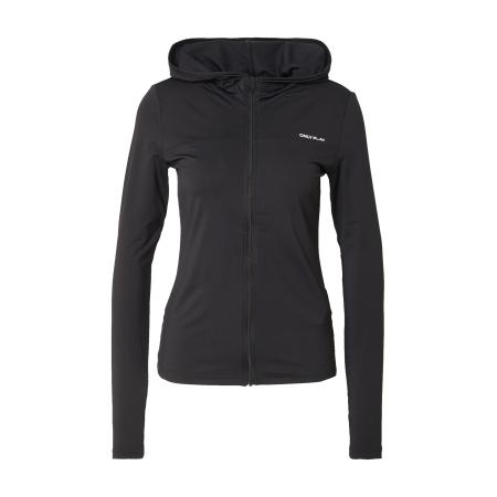 Only Play ONLY PLAY Sportief sweatvest Mila zilvergrijs / zwart / wit