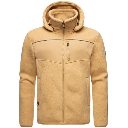 STONE HARBOUR STONE HARBOUR Funktionele fleece-jas sand