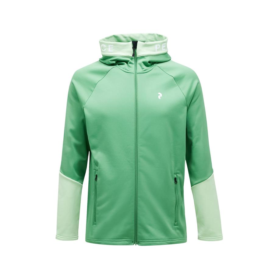 Peak Performance PEAK PERFORMANCE Funktionele fleece-jas groen -
