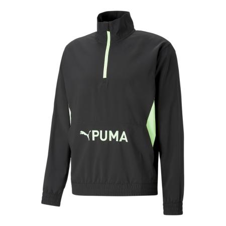 Puma PUMA Sportjas neongroen / zwart