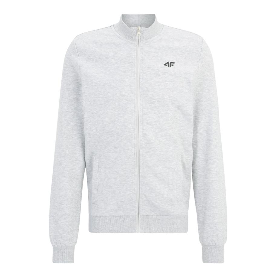 4F 4F Sportsweatvest lichtgrijs -