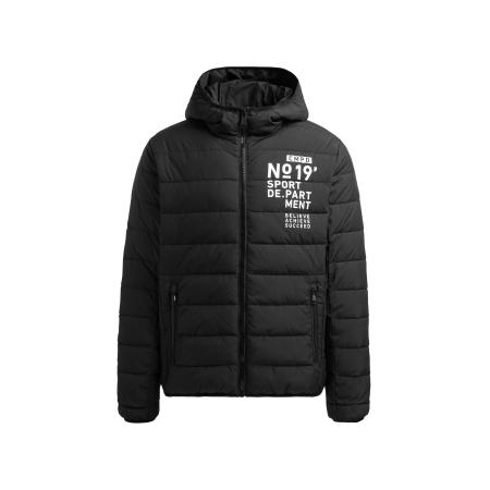 Camp David CAMP DAVID Outdoorjas zwart / wit