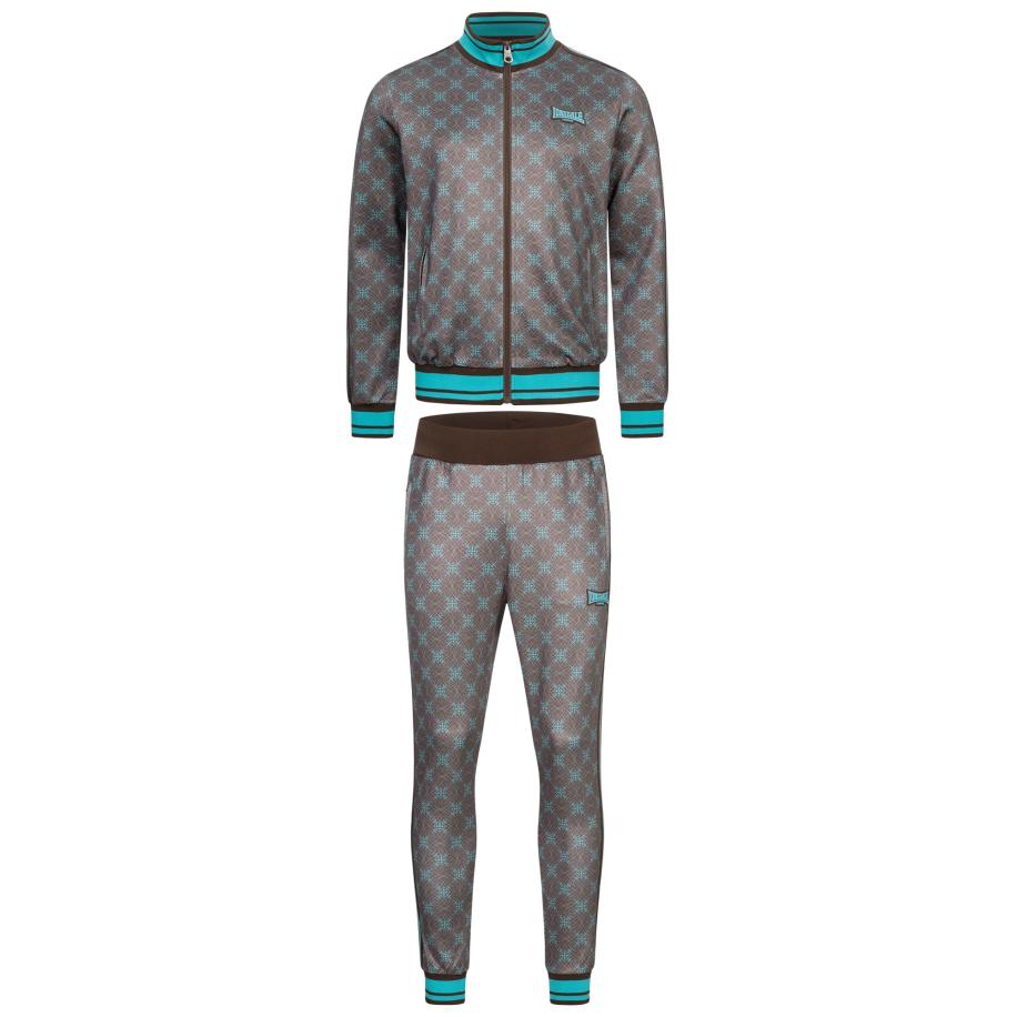 Lonsdale LONSDALE Joggingpak aqua / bruin -