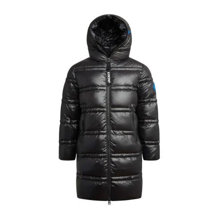 JACK1T JACK1T Outdoorjas R4D Tramline Daunenmantel Lux zwart