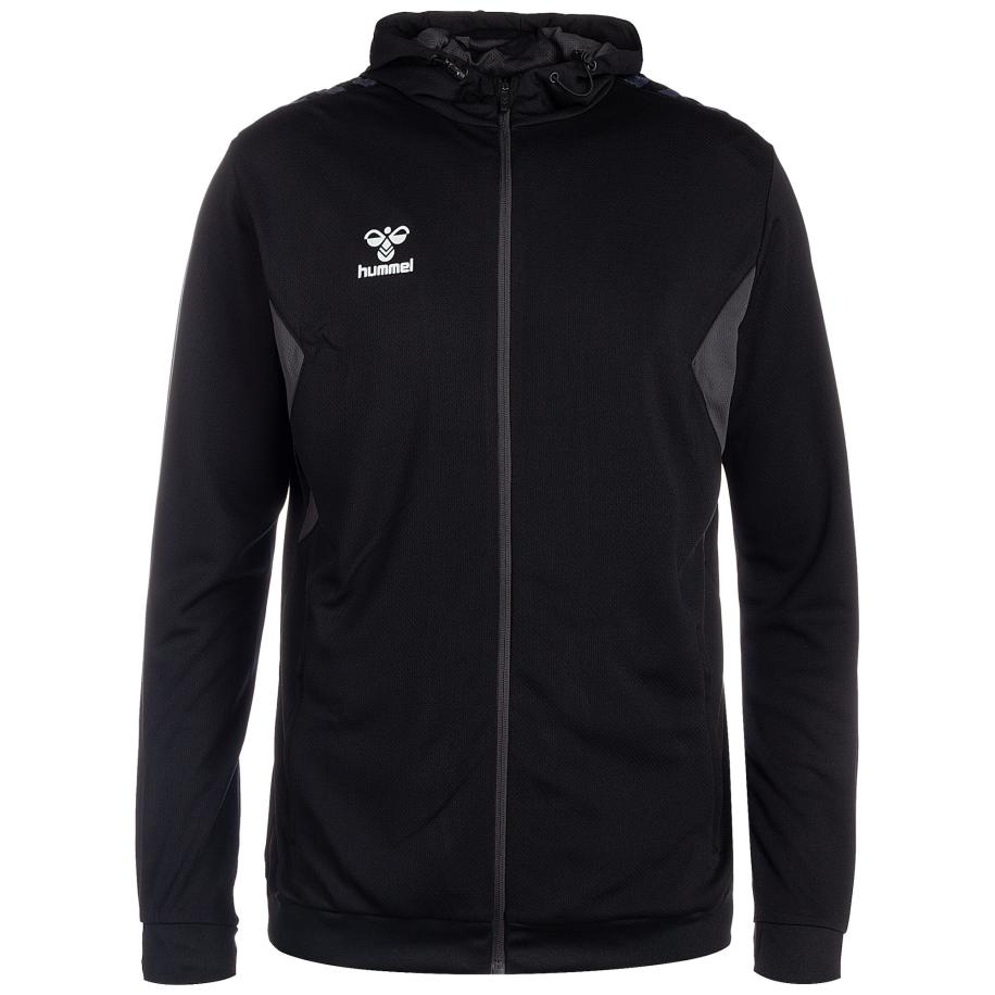 Hummel Hummel Sportsweatvest Authentic grijs / zwart / wit -
